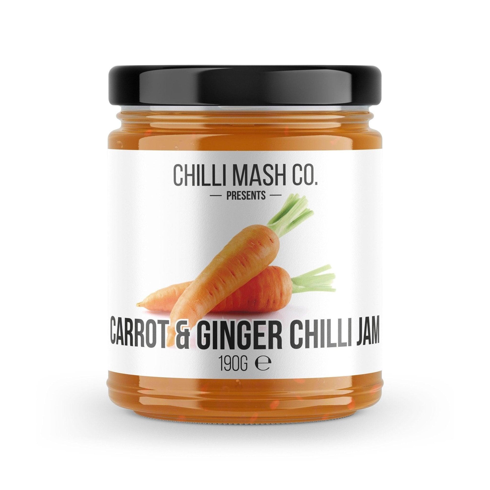 Carrot & Ginger Chilli Jam | 190g | Chilli Mash Company | Persian Inspired - Chilli Mash Co.