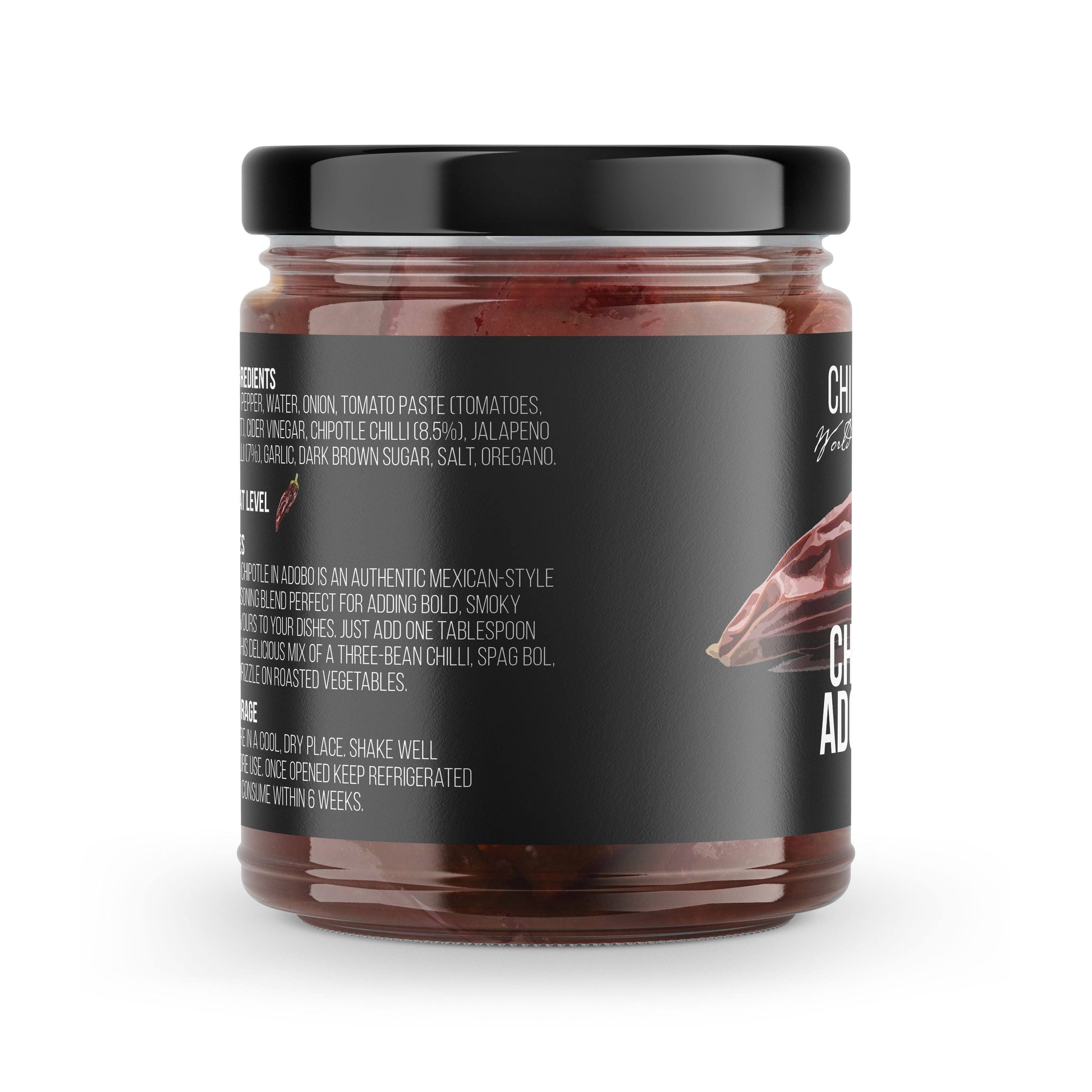 Chipotle In Adobo Chilli Paste - 190g - Chilli Mash Company Ltd