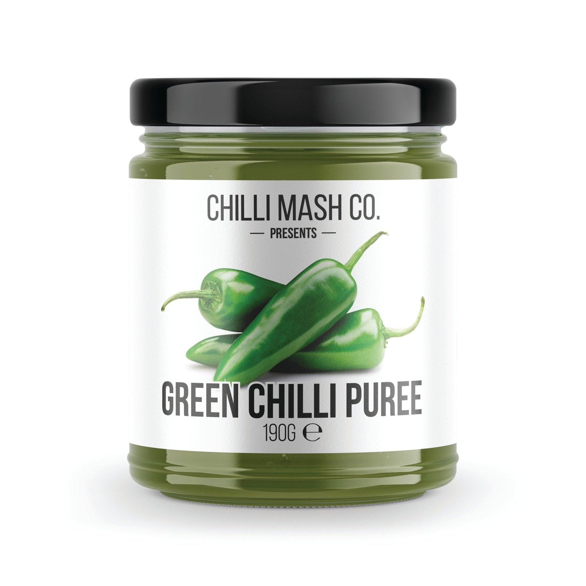 Green Jalapeno Chilli Puree | 190g or 1kg | Chilli Mash Company - Chilli Mash Co.
