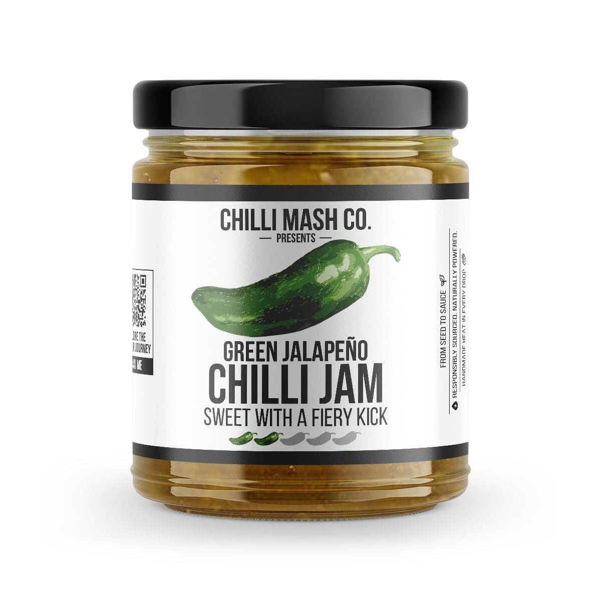 Jalapeño Chilli Jam | 190g | Chilli Mash Co. - Chilli Mash Co.
