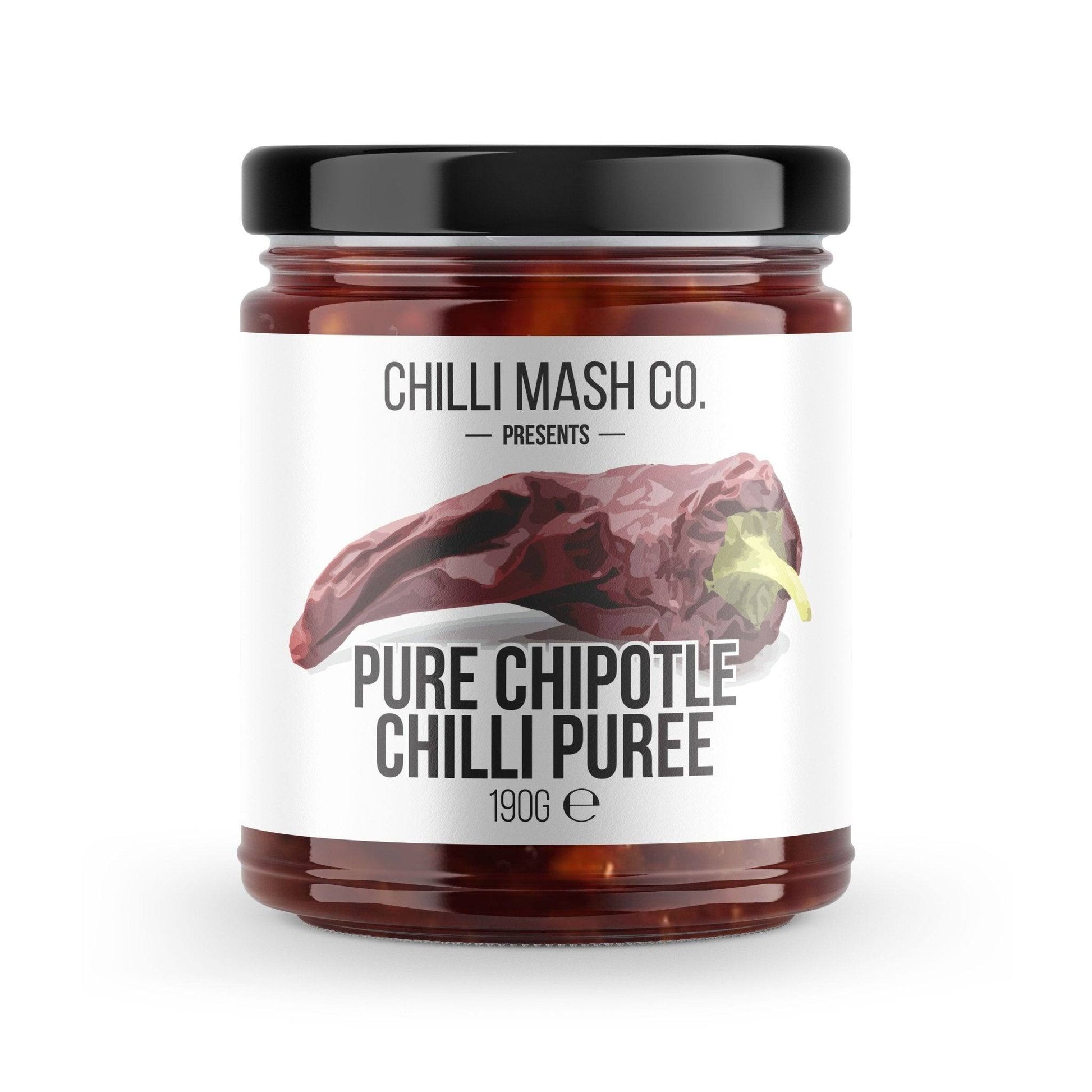 Pure Chipotle Chilli Puree | 190g | Chilli Mash Company - Chilli Mash Co.
