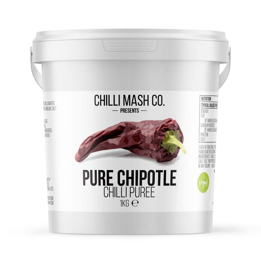 Pure Chipotle Chilli Puree | 1kg | Chilli Mash Company - Chilli Mash Co.