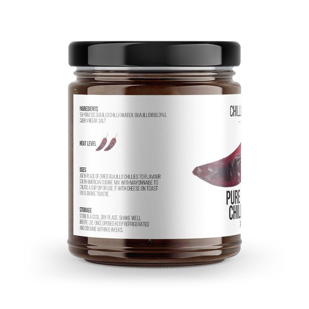 Pure Guajillo Puree | 300g | Chilli Mash Company - Chilli Mash Co.
