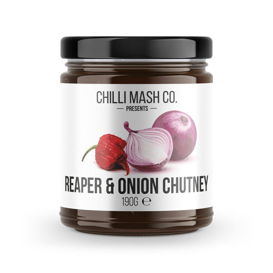 Reaper & Onion Chutney | 190g | Chilli Mash Company - Chilli Mash Co.