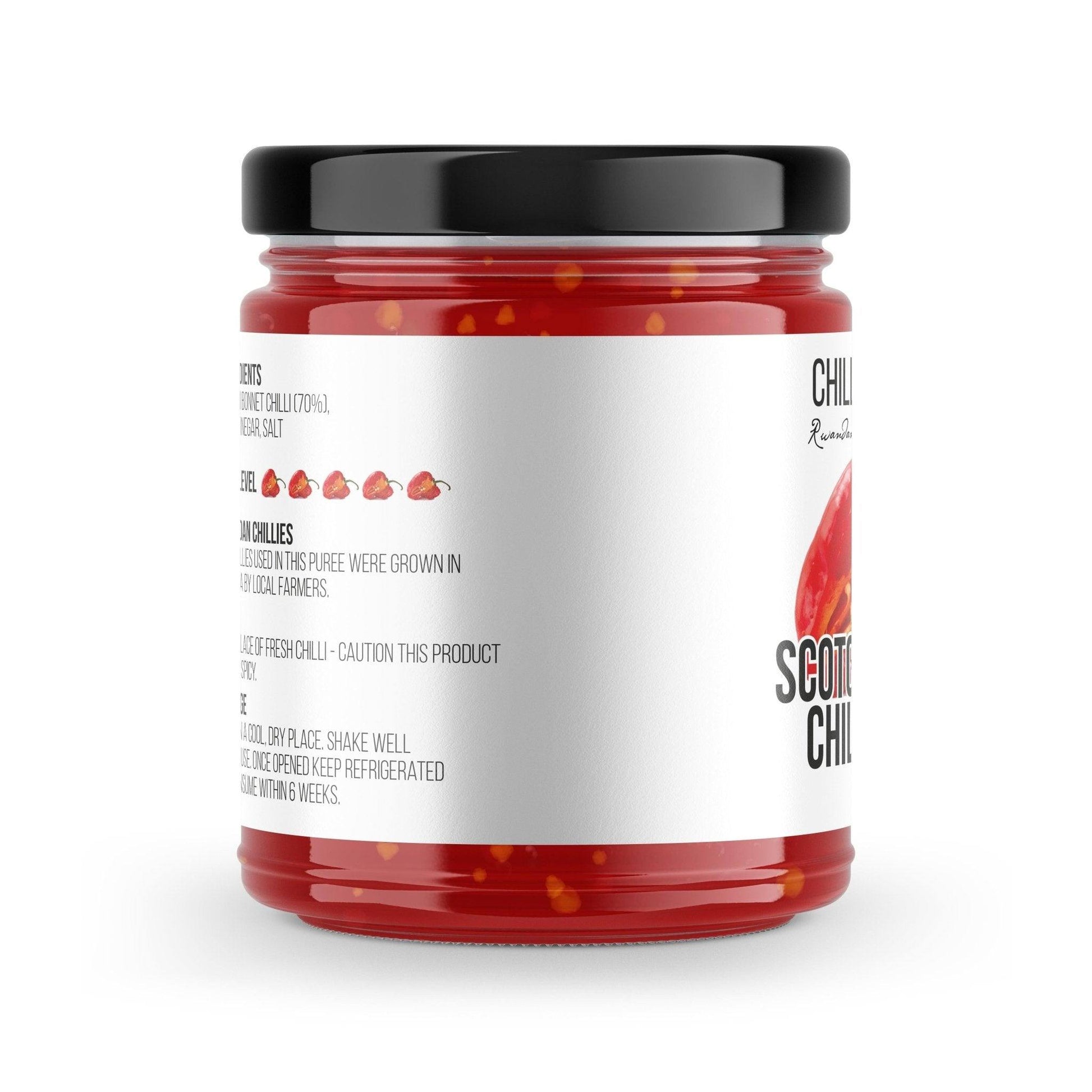 Scotch Bonnet Chilli Puree | Chilli Mash Company | 190ml - Chilli Mash Co.