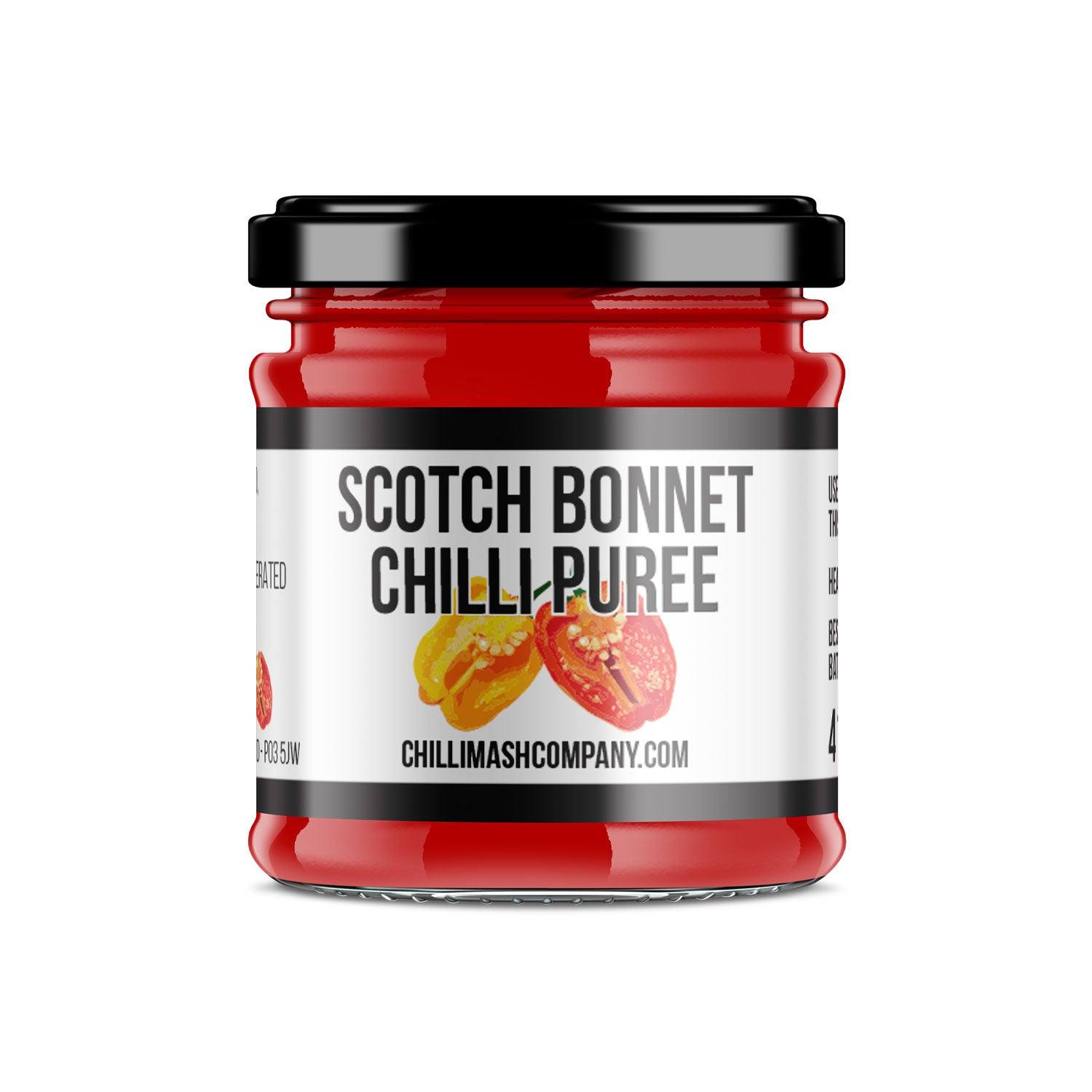 Scotch Bonnet Chilli Puree | Chilli Mash Company | 41ml - Chilli Mash Co.