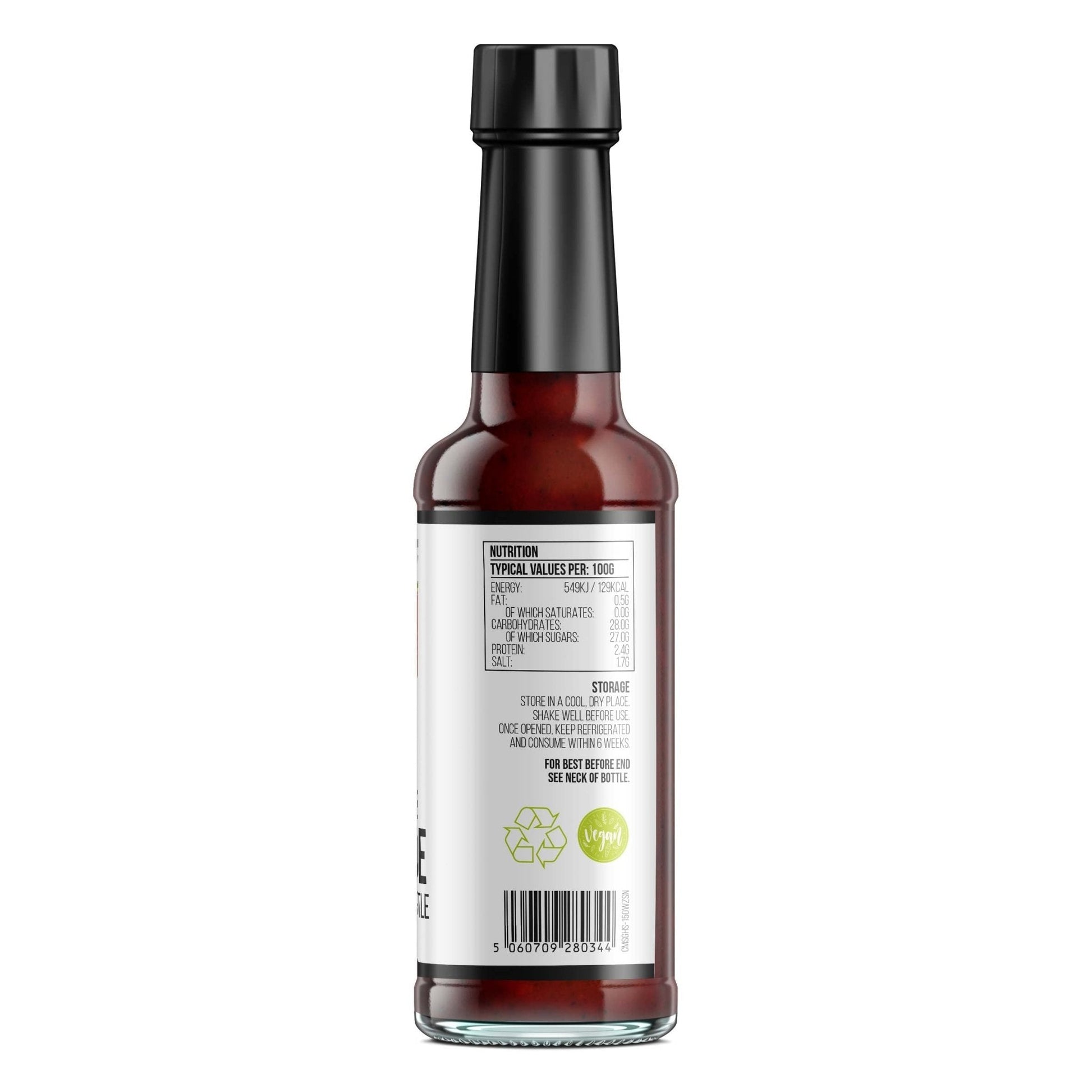 Close-up of Smokin' Ghost Hot Sauce by Chilli Mash Co. – Bold Spice & Endless Flavour