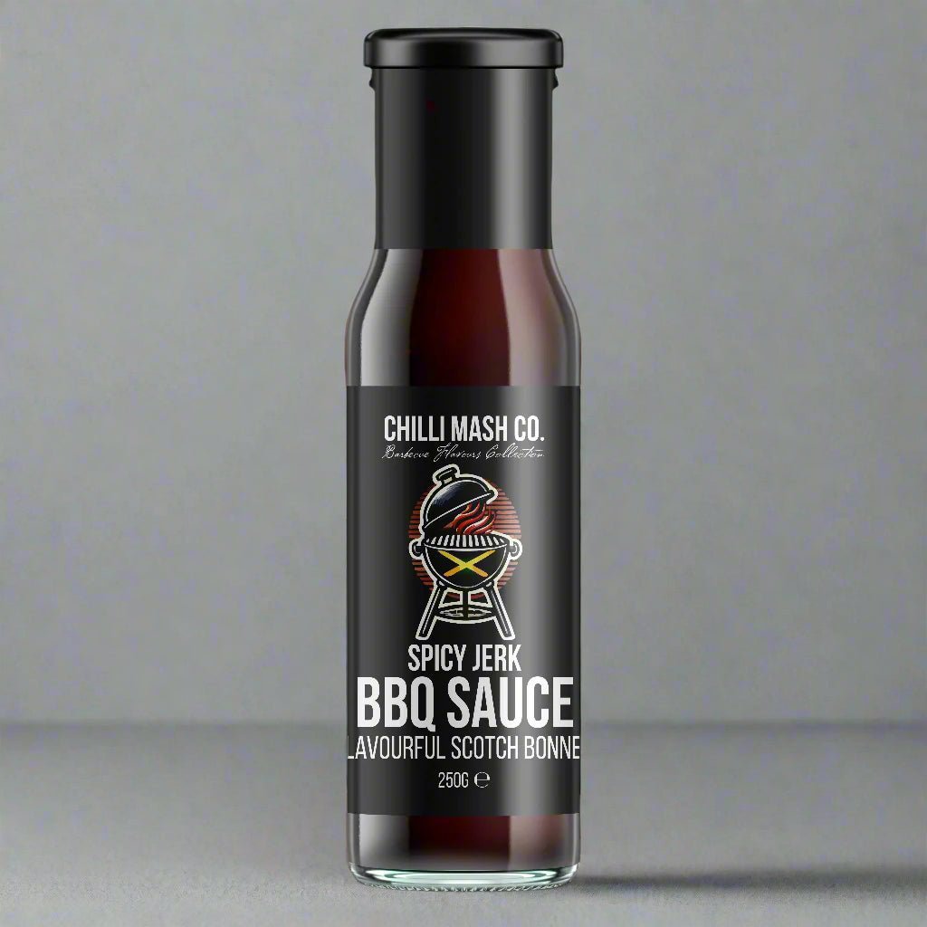 Spicy Jerk BBQ Sauce | 250g | Chilli Mash Co. | Authentic Caribbean Flavours - Chilli Mash Co.