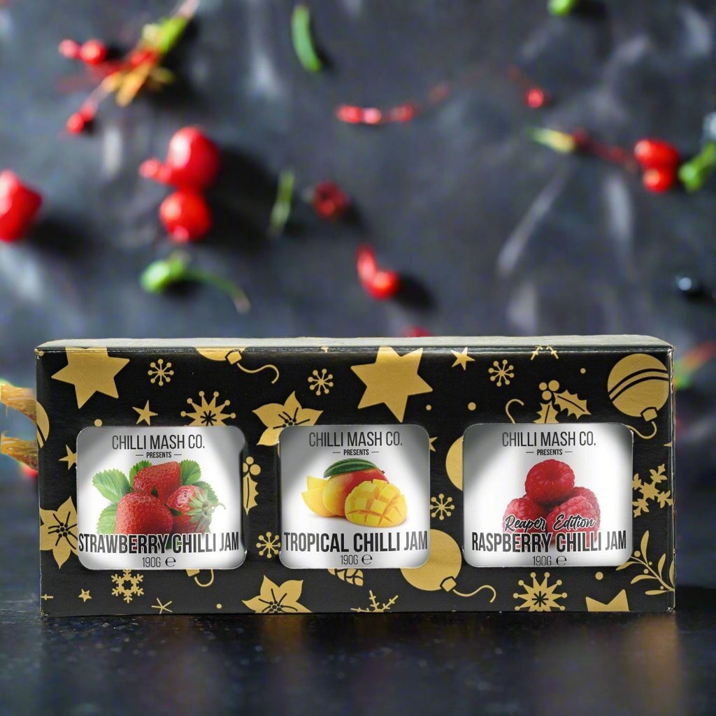 Tooty Fruity | 3x190ml | Chilli Mash Company | Our Fruit Jam Gift Set - Chilli Mash Co.