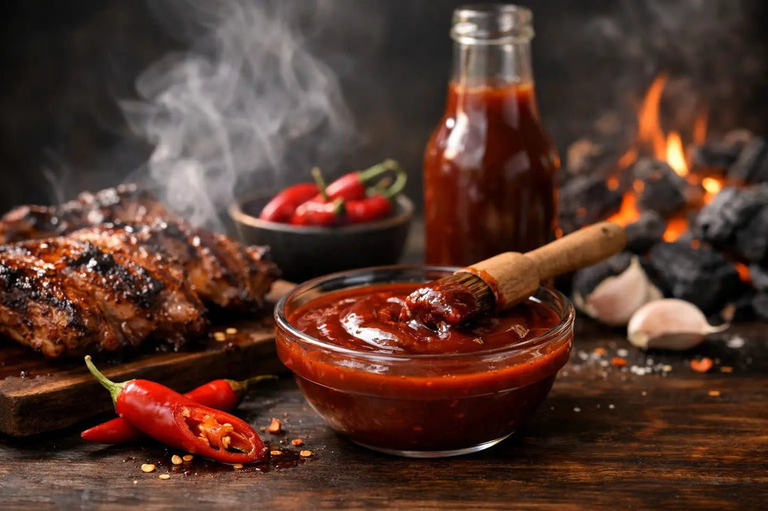 Chilli BBQ Sauce With Smoke, Sweetness and Fire - Chilli Mash Co.