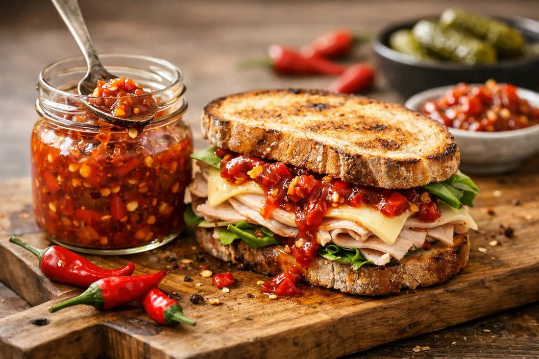 Chilli Relish for Sandwiches That Brings Real Fire - Chilli Mash Co.
