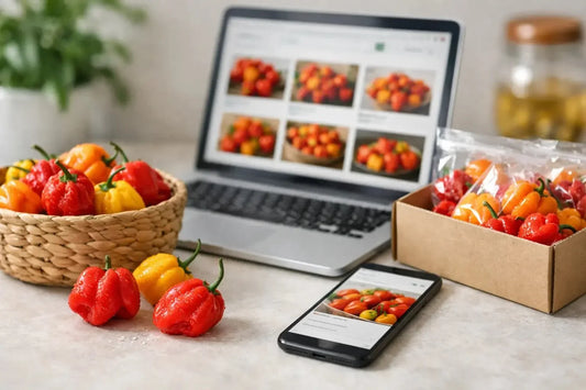 How to Buy Fresh Scotch Bonnet Chillies Online - Chilli Mash Co.