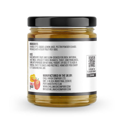 Close-up of Banana Jam by Chilli Mash Co. – Bold Spice & Endless Flavour