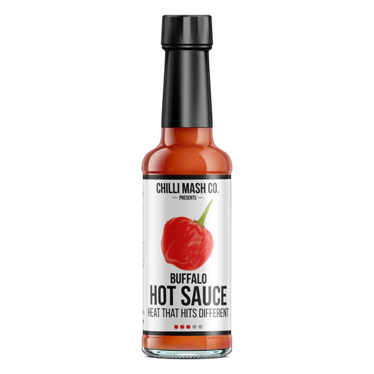Buffalo Wings Hot Sauce | 150ml | Chilli Mash Co. | Plant Based - Chilli Mash Co.