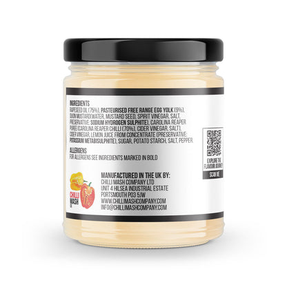 Carolina Reaper Chilli Mayonnaise | 175g | Chilli Mash Co. - Chilli Mash Co.