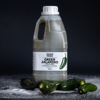 Green Jalapeño Fermented Chilli Mash | 1kg | Gusa By Chilli Mash Co. - Chilli Mash Co.