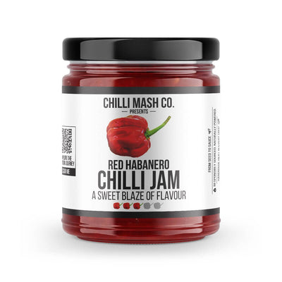 Habanero Chilli Jam | 190g | Chilli Mash Co. - Chilli Mash Co.