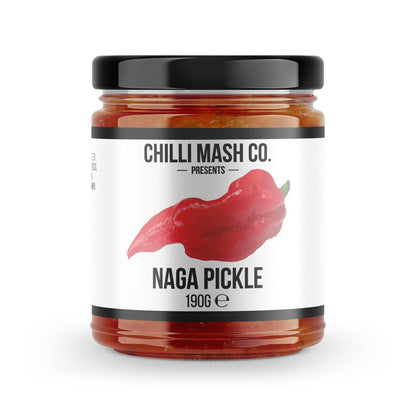 Naga Chilli Pickle | 190ml | Chilli Mash Co. - Chilli Mash Co.