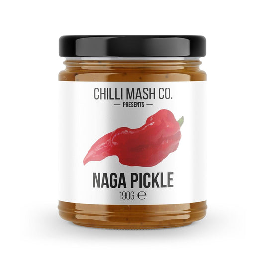 Naga Chilli Pickle | 190ml | Chilli Mash Company | Bangladeshi Style Chilli Pickle - Chilli Mash Co.