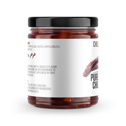 Pure Chipotle Chilli Puree | 190g | Chilli Mash Company - Chilli Mash Co.
