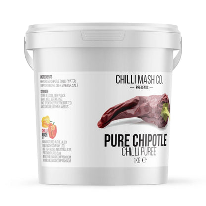 Pure Chipotle Chilli Puree | 1kg | Chilli Mash Company - Chilli Mash Co.