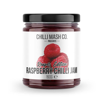 Raspberry Chilli Jam | 190g | Chilli Mash Company | Reaper Edition - Chilli Mash Co.