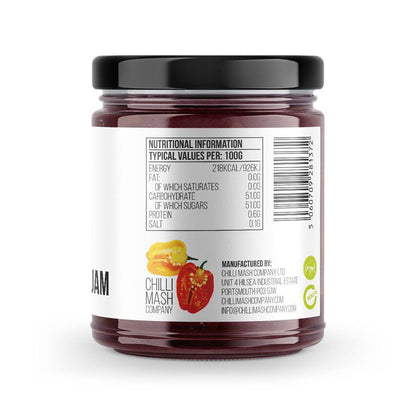 Raspberry Chilli Jam | 190g | Chilli Mash Company | Reaper Edition - Chilli Mash Co.
