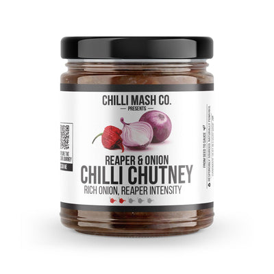 Reaper & Onion Chutney | 190g | Chilli Mash Co. | Sweet Red Onion Kick - Chilli Mash Co.