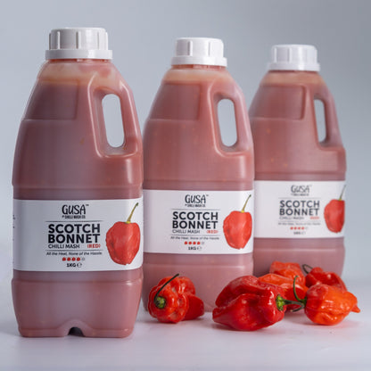 Scotch Bonnet Fermented Chilli Mash | 1kg+ | Gusa By Chilli Mash Co. - Chilli Mash Co.