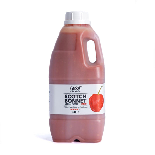 Scotch Bonnet Fermented Chilli Mash | 1kg or 10kg or 20kg | Gusa By Chilli Mash Co. - Chilli Mash Co.