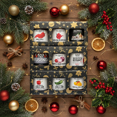 The Festive Stack - 9 Jars - Ships Free - Chili Mash Co. - Chilli Mash Co.