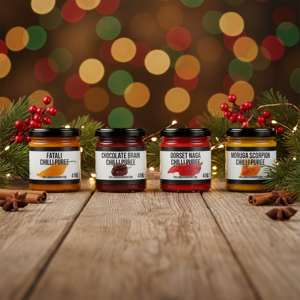 The 'World's Hottest' Chilli Challenge Gift Box Set | 2025 Edition | 4 Extreme Levels - Chilli Mash Co.