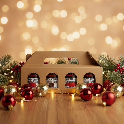 The 'World's Hottest' Chilli Challenge Gift Box Set | 2025 Edition | 4 Extreme Levels - Chilli Mash Co.