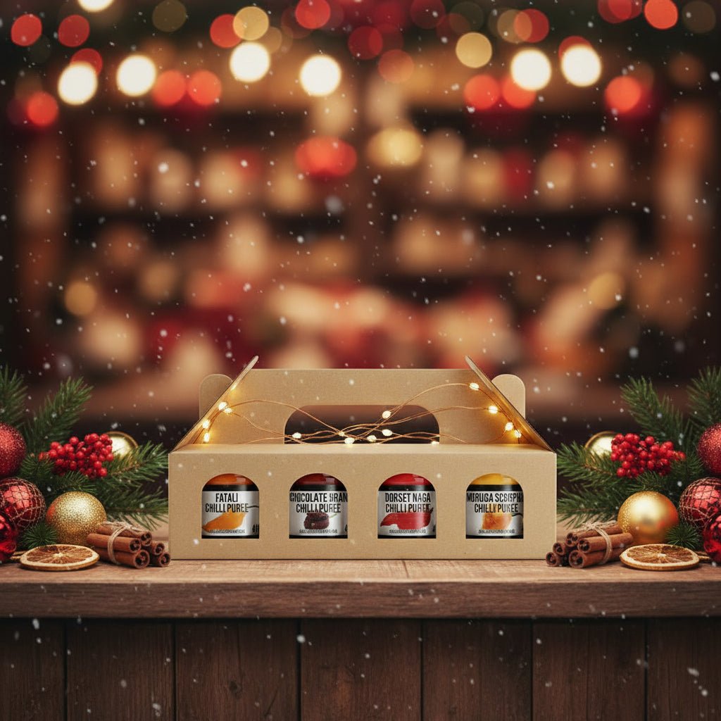 The 'World's Hottest' Chilli Challenge Gift Box Set | 2025 Edition | 4 Extreme Levels - Chilli Mash Co.