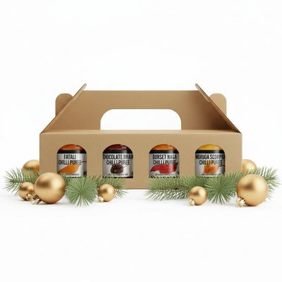 The 'World's Hottest' Chilli Challenge Gift Box Set | 2025 Edition | 4 Extreme Levels - Chilli Mash Co.