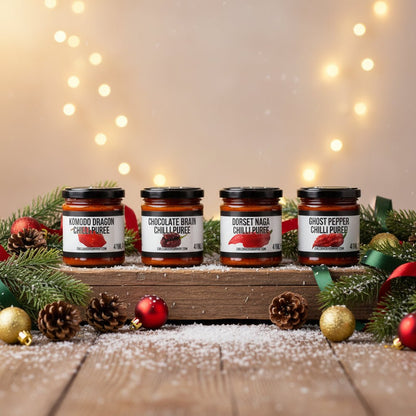 The 'World's Hottest' Chilli Challenge Gift Box Set | 2025 Edition | 4 Extreme Levels - Chilli Mash Co.