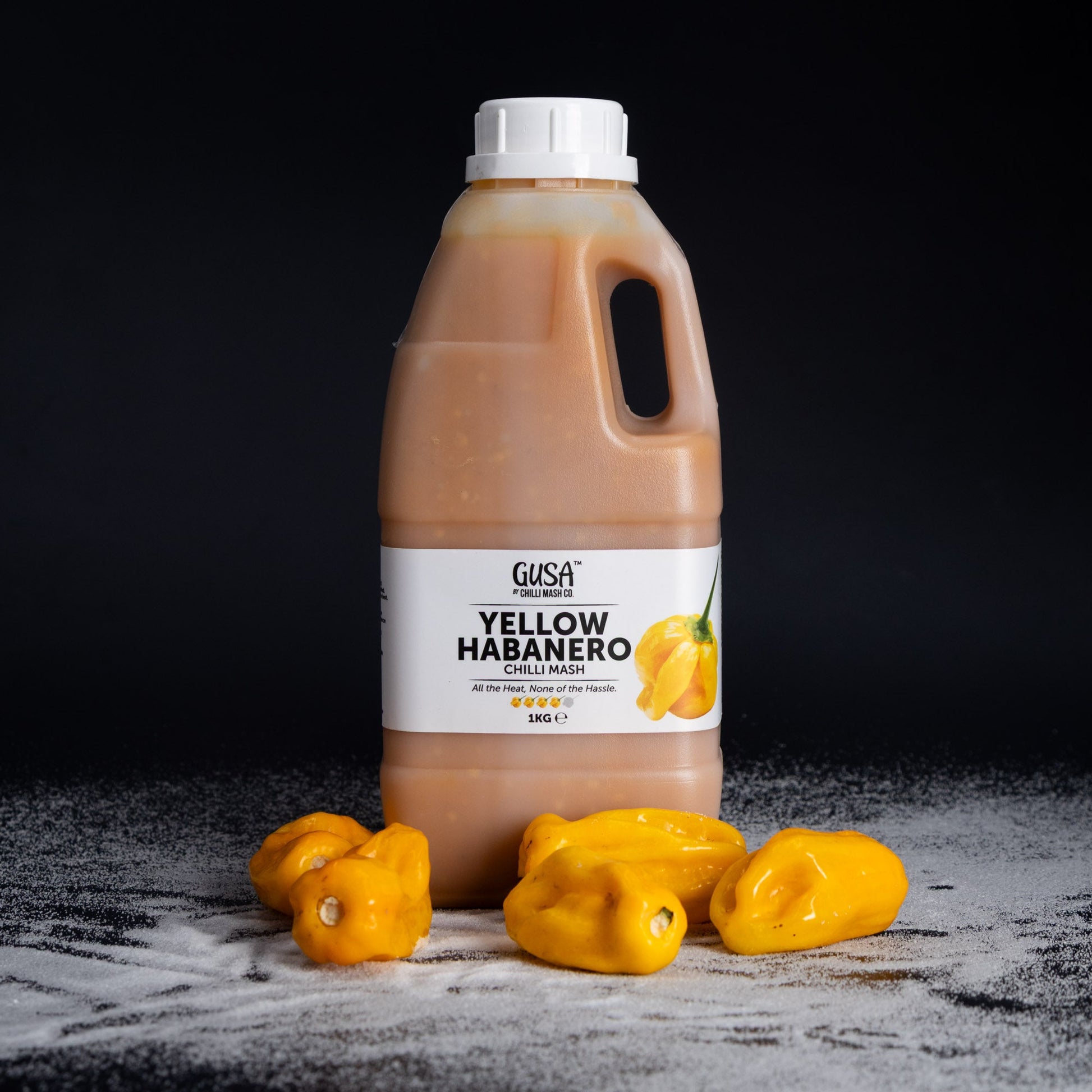 Yellow Habanero Fermented Chilli Mash | 1kg | Gusa by Chilli Mash Co. - Chilli Mash Co.