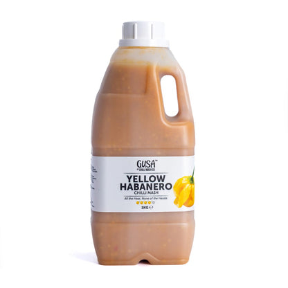 Yellow Habanero Fermented Chilli Mash | 1kg | Gusa by Chilli Mash Co. - Chilli Mash Co.