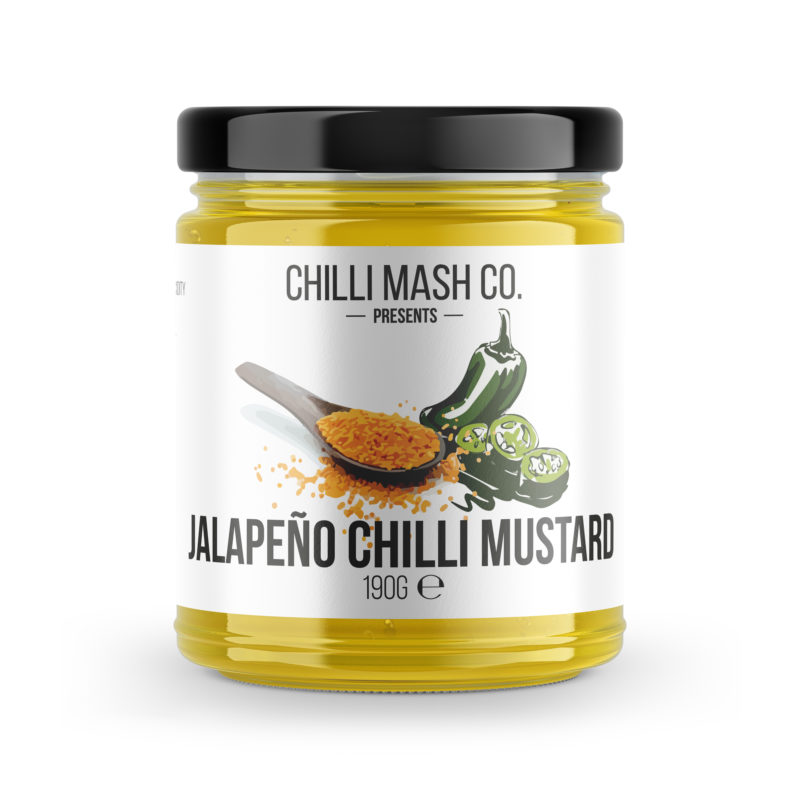 Jalapeno Mustard - Dijon Chilli Mustard - Mildly Spiced