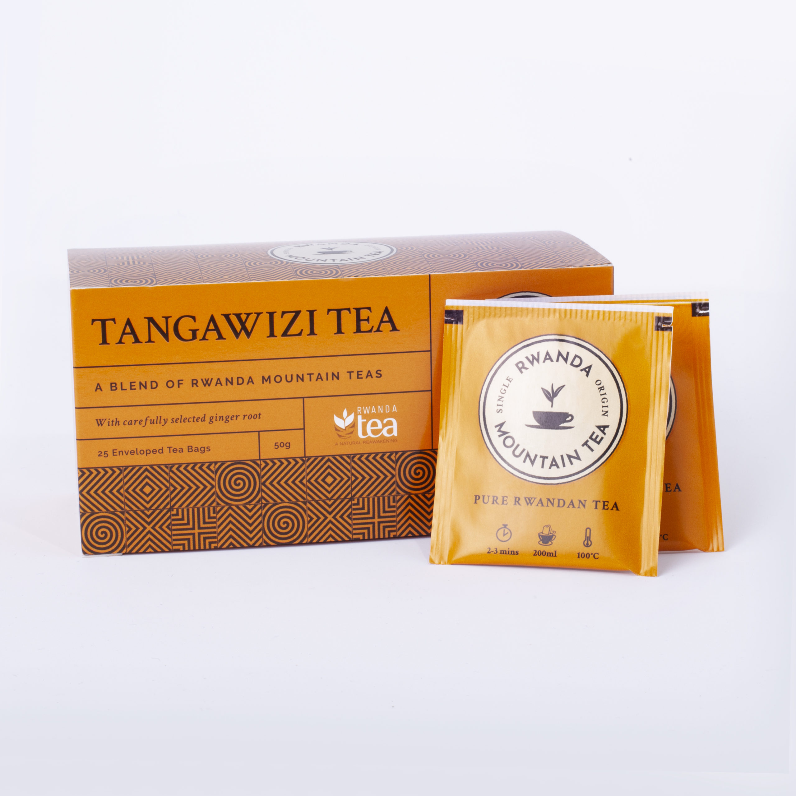 Rwanda Mountain Tea Tangawizi Ginger Tea